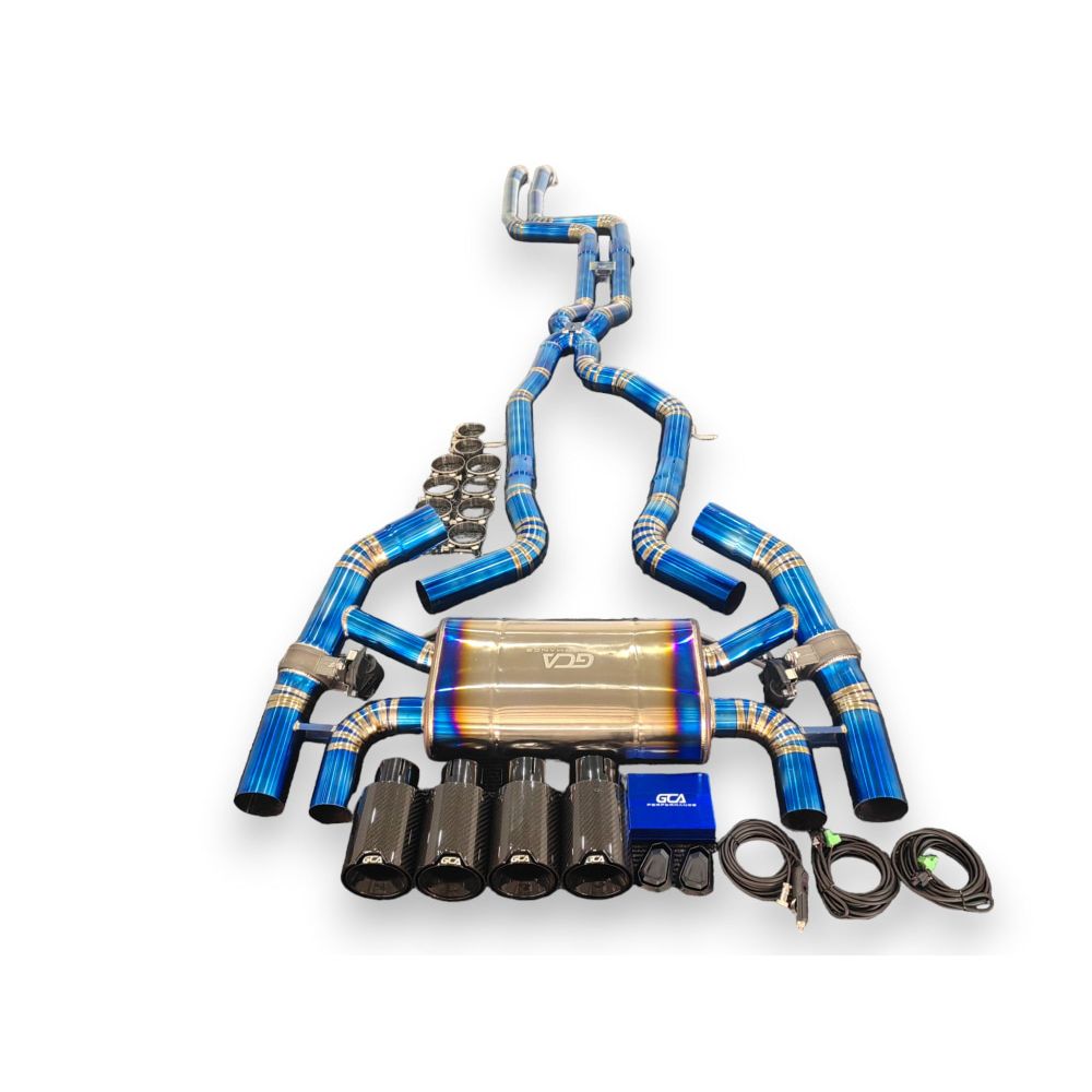 2016-2021 Bmw M2 Valved Sport Exhaust System | F87 Titanium / Chrome Tips